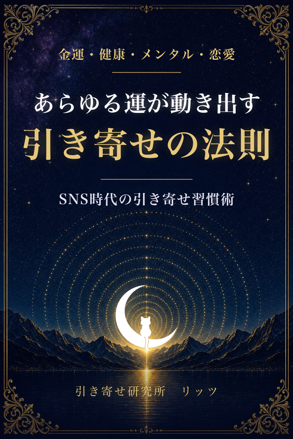 電子書籍「あらゆる運が動き出す引き寄せの法則——SNS時代の引き寄せ習慣術」の表紙